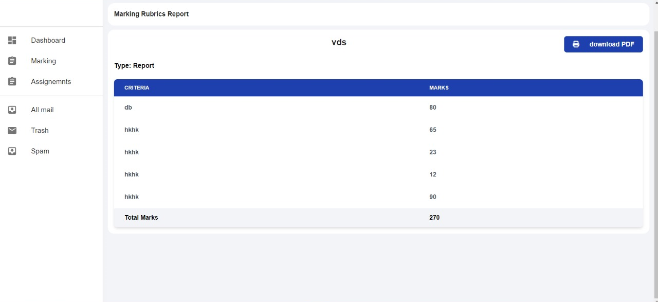 Project Management App